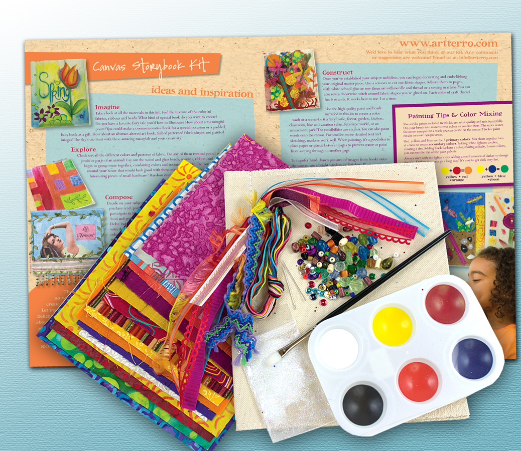 Design With Benefits Canvas Storybook Kit